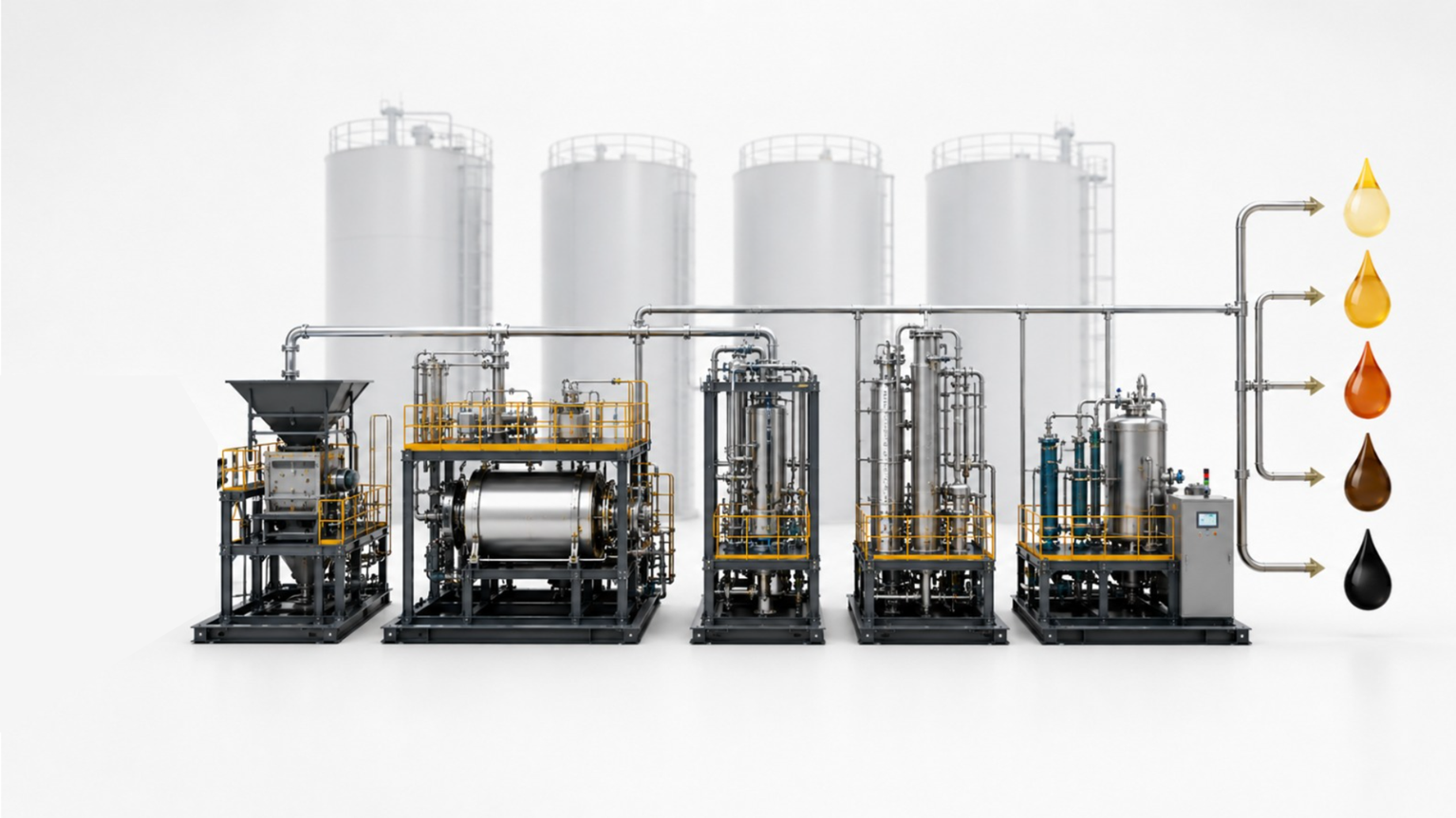 Coupes de bio-carburants Holobium